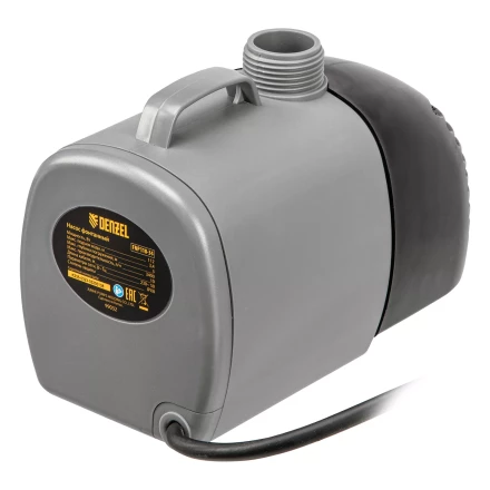 Насос фонтанный FNP110-34, 112 Вт, подъем 3,4 м, 3400 л/ч, колокольчик/каскад/гейзер Denzel 99032 купить в Кургане