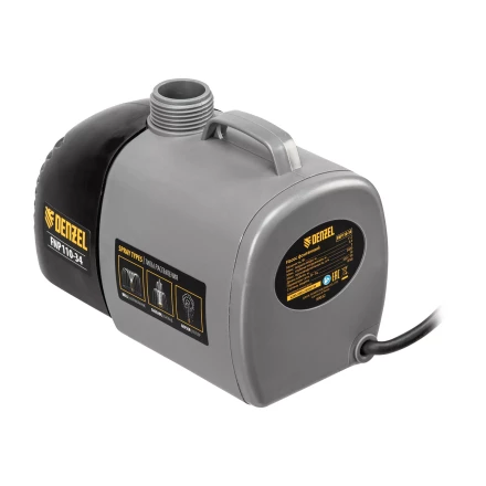 Насос фонтанный FNP110-34, 112 Вт, подъем 3,4 м, 3400 л/ч, колокольчик/каскад/гейзер Denzel 99032 купить в Кургане