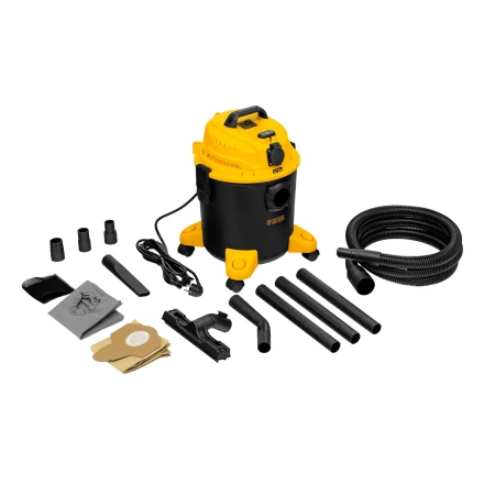 Пылесос строительный LVC20 Denzel 28292 купить в Кургане