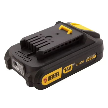 Батарея аккумуляторная Denzel IB-14-2.0, Li-Ion, 14 В, 2.0 А/ч 28432 купить в Кургане