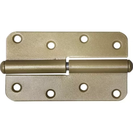 Петля накладная стальная &quot;ПН-110&quot;, цвет бронзовый металлик, правая, 110мм 37655-110R купить в Кургане