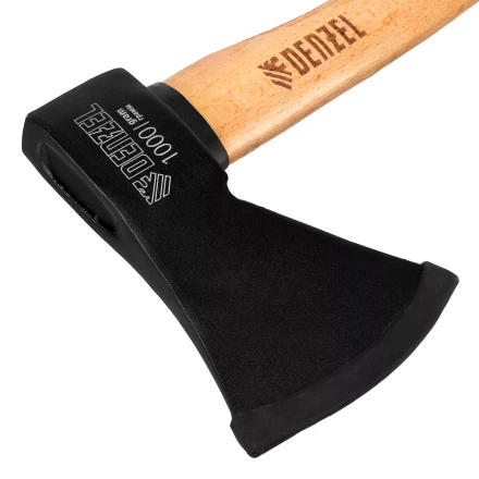 Топор, 1000 г Denzel 21634, кованый, буковое топорище купить в Кургане