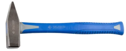 Молоток с фиберглассовой рукояткой, ЗУБР &quot;ПРОФЕССИОНАЛ&quot; 20035-10, кованый, 1000 г 20035-10 купить в Кургане