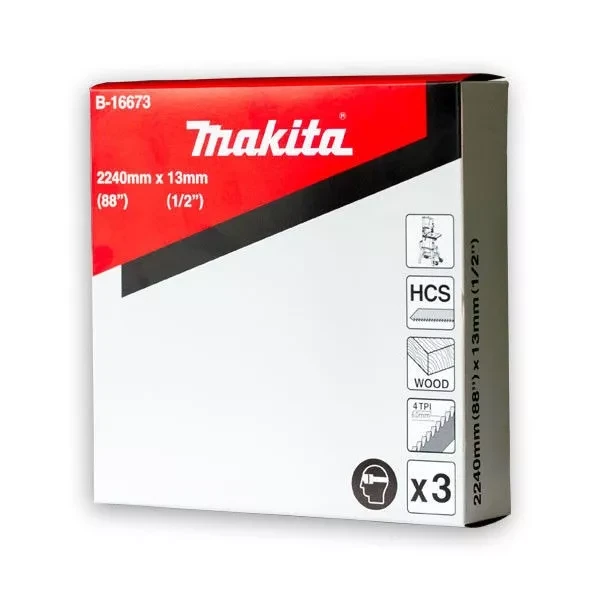 Набор полотен Makita B-16673 для ленточной пилы купить в Кургане