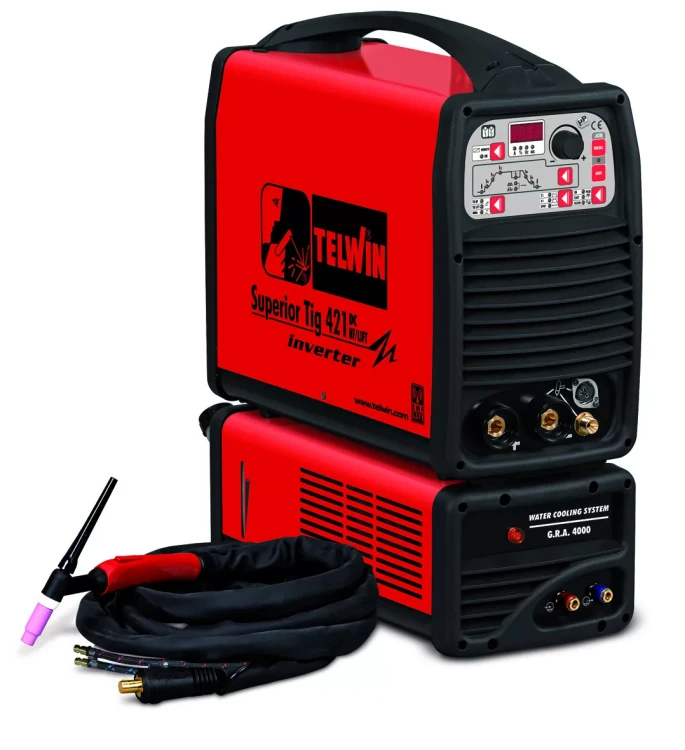 Сварочный аппарат Telwin SUPERIOR TIG 421 DC-HF/LIFT AQUA  TIG ACC  купить в Кургане