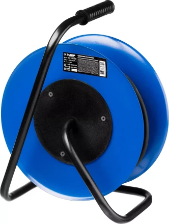 Удлинитель на катушке &quot;КГ 315&quot;, 30 м, 3700 Вт, 4 гнезда, IP44, КГ 3х1,5 кв мм, ЗУБР 55080-30 купить в Кургане