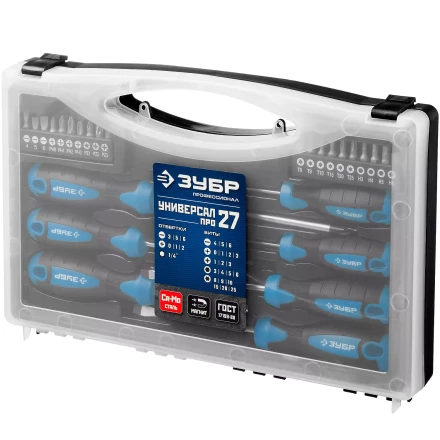 Наборы отверток Универсал Про-27 серия ПРОФЕССИОНАЛ 25240_z01 купить в Кургане
