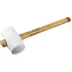 Киянка ЗУБР &quot;МАСТЕР&quot; резиновая белая, с деревянной рукояткой, 0,68кг 20511-680_z01 купить в Кургане