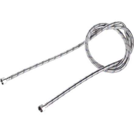 Подводка гибкая STAYER для воды, оплетка из нержавеющей стали, г/г 1/2&quot; - 2м 51015-G/G-200 купить в Кургане