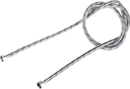Подводка гибкая STAYER для воды, оплетка из нержавеющей стали, г/г 1/2&quot; - 2м 51015-G/G-200 купить в Кургане