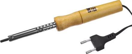 Паяльник DEXX с деревянной рукояткой, конус, 40Вт 55416-40 купить в Кургане