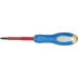 ЗУБР &quot;ПРОФИ ЭЛЕКТРИК&quot;. Отвертка Cr-V, трехкомпонент рукоятка, высоковольтная до ~1000В, PH №1, 80 мм 25262-1-080 купить в Кургане