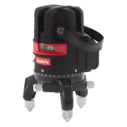 Лазерный уровень ML 06 Green, 30 м, 520 нм, аккумулятор Li 2800 мАч, резьба 5/8" Matrix 35067