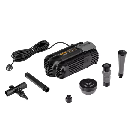 Насос фонтанный FNP90-39, 92 Вт, подъем 3,9 м, 3200 л/ч, колокольчик/каскад/гейзер Denzel 99033 купить в Кургане