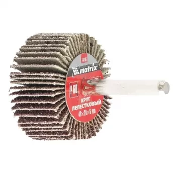 Круг лепестковый для дрели 40 х 20 х 6 мм P 150 MATRIX 74170 купить в Кургане