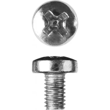 Винт ЗУБР &quot;МАСТЕР&quot; DIN 7985, класс прочности 4.8, оцинкованный, M5x8мм, 5кг 303150-05-008 купить в Кургане