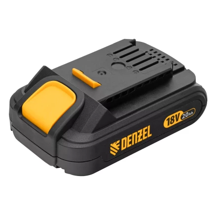 Батарея аккумуляторная Denzel IB-18-2.0, Li-Ion, 18 В, 2.0 А/ч 28433 купить в Кургане