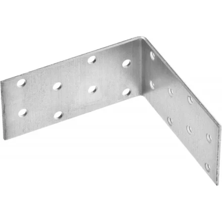 Крепежный угол ЗУБР &quot;МАСТЕР&quot; равносторонний, 40х80х80мм, 1шт 310206-040-080 купить в Кургане