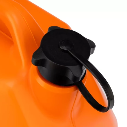 Канистра для ГСМ Stels 53111, пластиковая, со скошенными углами, 10 литров купить в Кургане