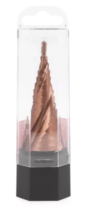 Ступенчатое сверло MESSER HSS CO 4-32х15 с кобальтовым покрытием и тремя спиральными канавками. купить в Кургане