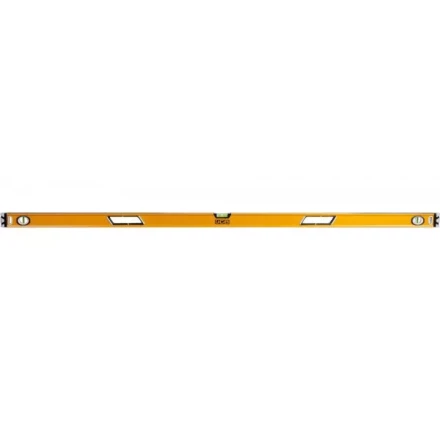 Уровень JCB коробчатый, 2 фрезерованные базовые поверхности, 3 ампулы, крашенный, с ручками, 0,5мм/м, 180см JBL006 купить в Кургане