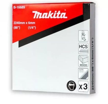 Набор полотен Makita B-16689 для ленточной пилы купить в Кургане