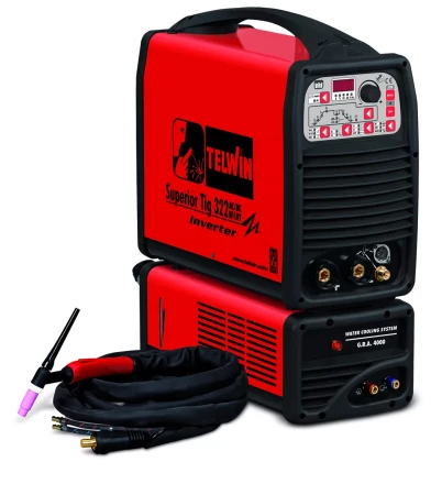 Сварочный аппарат  Telwin SUPERIOR TIG 322 AC/DC HF/LIFT AQUA TIG ACC купить в Кургане