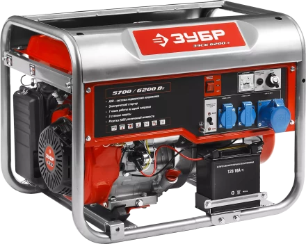 Генератор бензиновый ЗЭСБ-6200-Э серия МАСТЕР купить в Кургане