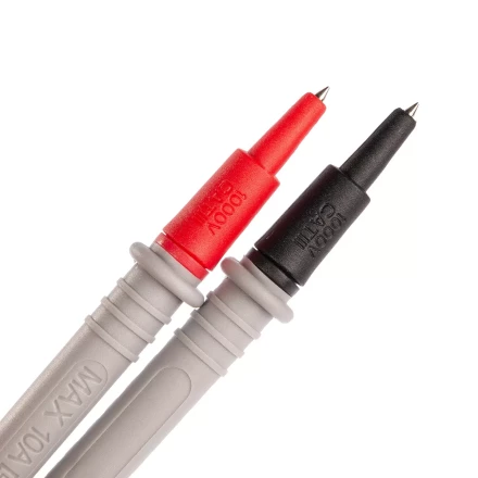 Комплект измерительных щупов КВТ КТ 3001М4 1000 мм, 20 AWG, 2 мм с резьбой М4 (91915) купить в Кургане