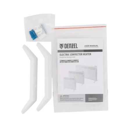 Конвектор электрический XCE-1500, 230 В, 1500 Вт, X-образный нагреватель Denzel 98116 купить в Кургане