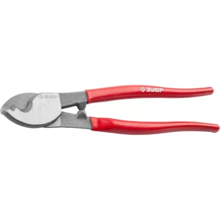 Кабелерез ЗУБР &quot;МАСТЕР&quot; для резки неброн кабеля из цв металлов, цельнокованые из Ст 55,кабель сечением до 60 мм2,250мм 23343-25 купить в Кургане