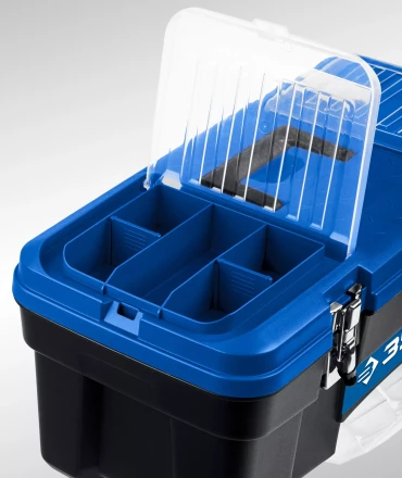 ЗУБР ДЕСНА-22, 557 x 284 x 236 мм, (22), Пластиковый ящик для инструментов (38181-22) купить в Кургане