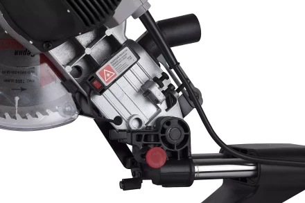 Пила торцовочная ЗУБР &quot;МАСТЕР&quot;, сдвижная голова, 255 мм, 4800 об/мин, 1600 Вт ЗПТ-255-1600-Л-02 купить в Кургане