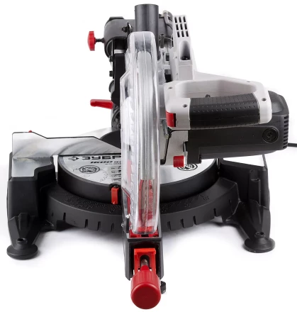 Пила торцовочная ЗУБР &quot;МАСТЕР&quot;, сдвижная голова, 255 мм, 4800 об/мин, 1600 Вт ЗПТ-255-1600-Л-02 купить в Кургане