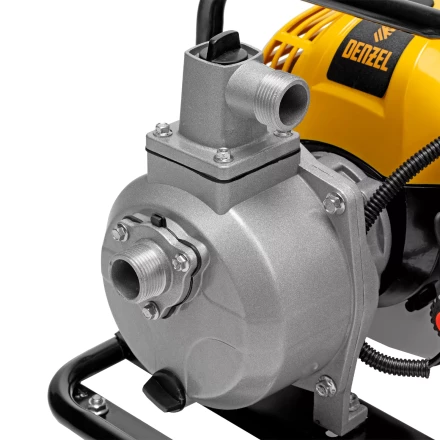 Мотопомпа бензиновая для чистой воды Denzel PX-25, 52 см3, 1&quot;, 170 л/мин, глуб 8 м, напор 30 м 99205 купить в Кургане