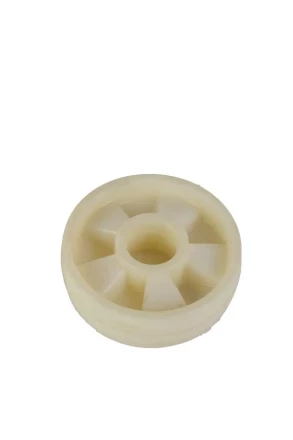 Колесо нейлоновое 160х50 мм без подшипника для тележек гидравлических JC/DF-III/DB/BFC 1011978 купить в Кургане