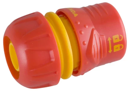 Соединитель GRINDA &quot;Premium&quot; с запирающим механизмом, пластмассовый с TPR, 3/4&quot; 8-426428 купить в Кургане