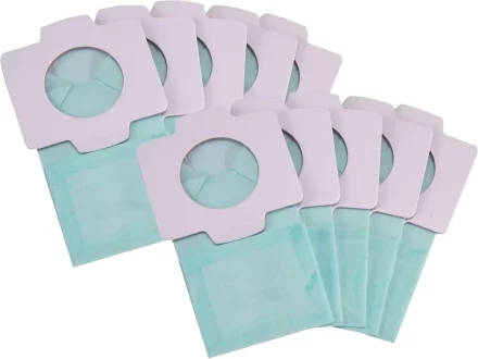 Бумажный пылесбор.мешок антибактериальный для DCL182/CL107FD/CL105D/CL104D/CL072D (10шт.), Makita 194565-3 купить в Кургане