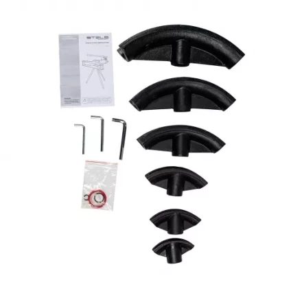 Трубогиб гидравлический, горизонтальный, 13 т, башмаки 1/2&quot;-2&quot; STELS 18151 купить в Кургане