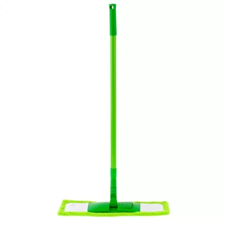 Швабра телескопическая Elfe 120 см с пластиковой складной подошвой насадка микрофибра 935055 купить в Кургане