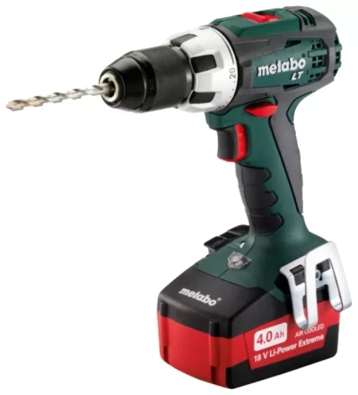 Дрель-винтоверт аккумуляторная Metabo BS 18 LT 18В, 2х5.2Ач, LiIon в кейсе купить в Кургане