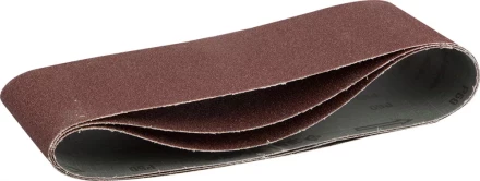 Лента шлифовальная бесконечная ЗУБР &quot;МАСТЕР&quot; на тканевой основе, для ЛШМ, P60, 100х610мм, 3шт 35543-060 купить в Кургане