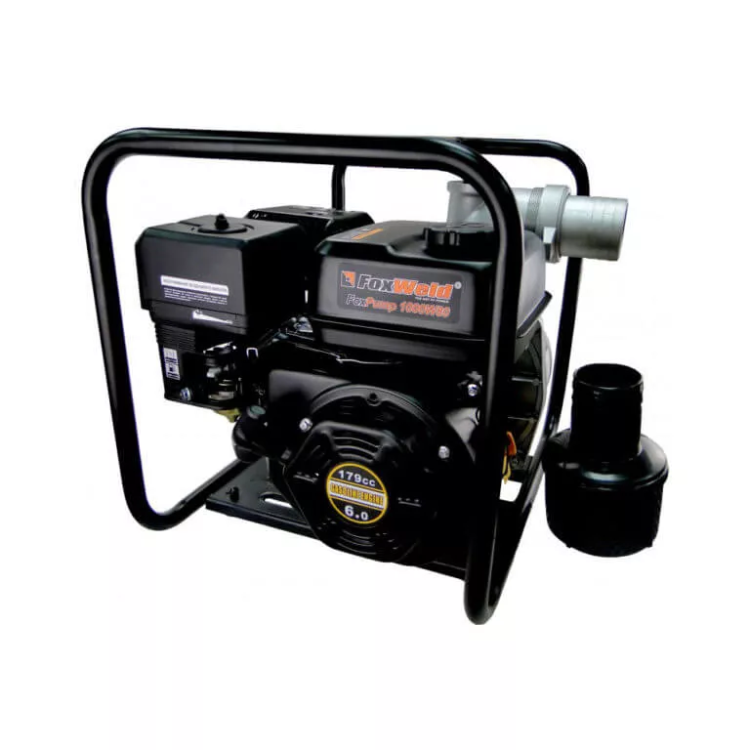Мотопомпа бензиновая FoxPump G1000-80W FoxWeld купить в Кургане