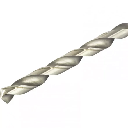 Сверло по металлу 10,0 х 184 мм полированное удлиненное HSS 5 штук цилиндрический хвостовик MATRIX 715100 купить в Кургане