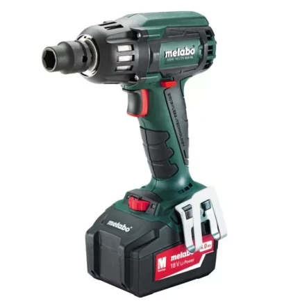 Аккумуляторный ударный гайковерт SSW 18 LTX 400 BL Metabo купить в Кургане
