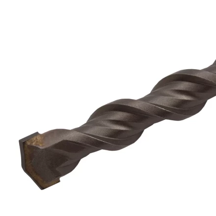 Бур по бетону Denzel, 14 x 260 мм , двойная спираль, три пылеотводящие кромки, 705032 купить в Кургане