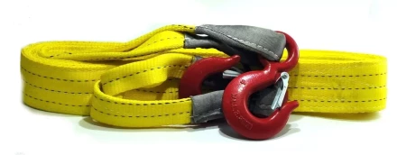 Буксир текстильный ленточный TOR БТЛ 6,0 т 4,5 м (крюк-петля) 1025006 купить в Кургане