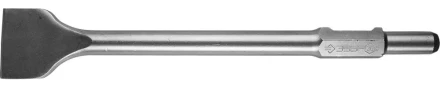 Зубило ЗУБР HEX 30 лопаточное для отбойных молотков и бетоноломов, шестигранный хвостовик 30мм, 75х450мм 29374-75-450 купить в Кургане