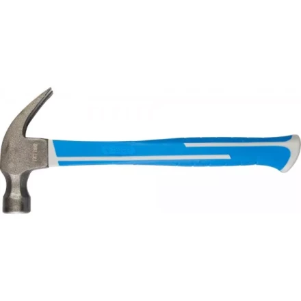 Молоток-гвоздодер ЗУБР с фиберглассовой двухкомпонентной рукояткой, 560гр 20265-560_z01 купить в Кургане