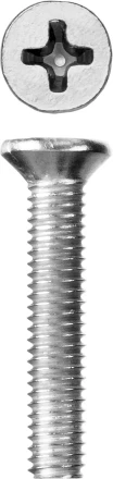 Винт ЗУБР "МАСТЕР" DIN 965, класс прочности 4.8, оцинкованный, M3x16мм, 5кг 303110-03-016 купить в Кургане